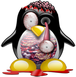 zombie tux linux dead penguin desktop superstar celebrities coolest funniest icons faces famous side ipod tech source