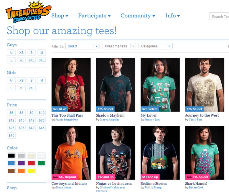 The best 15 t-shirt online stores