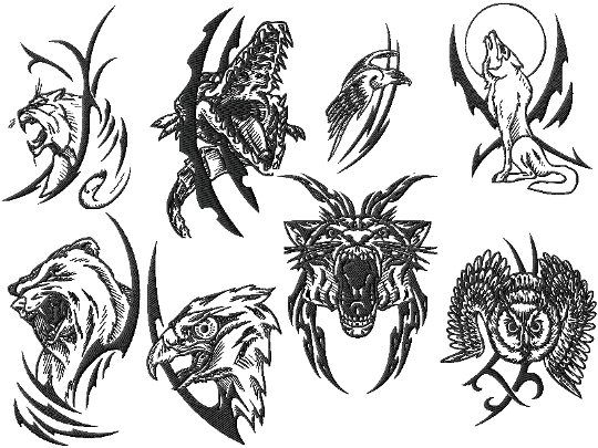 Tribal Animal Tattoo Tattoo Art Design