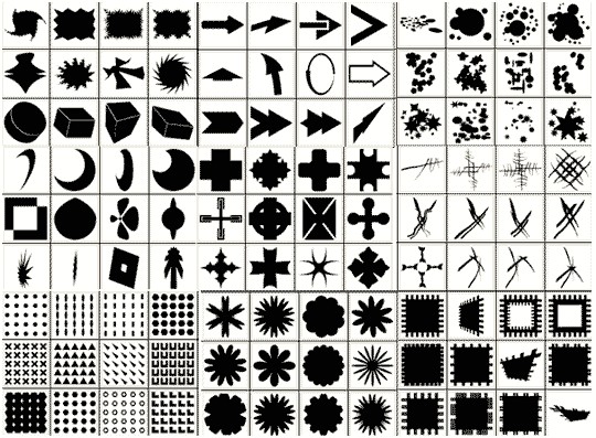 adobe photoshop brushes shapes free download