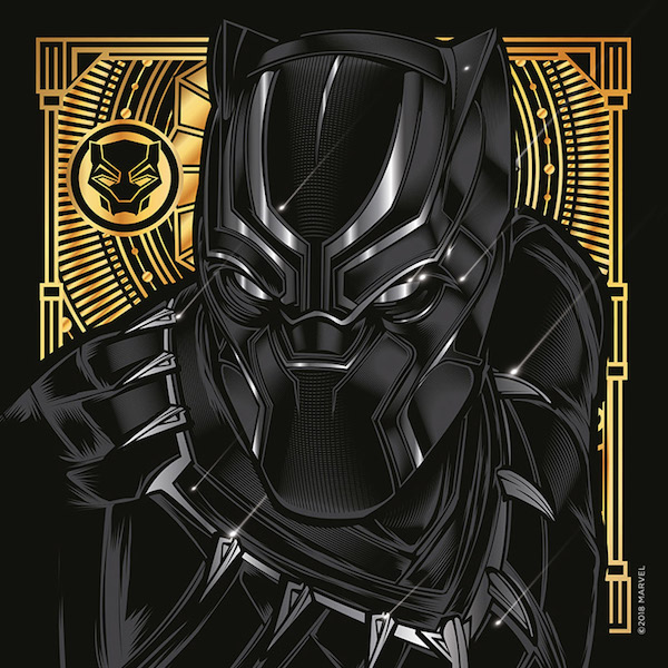 Black Panther Illustrations by Hydro74 | Tshirt-Factory Blog