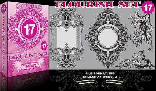 flourish vector packs