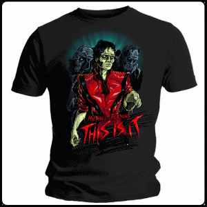 michael jackson t-shirt