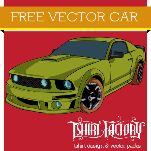 Free Download Vector Car