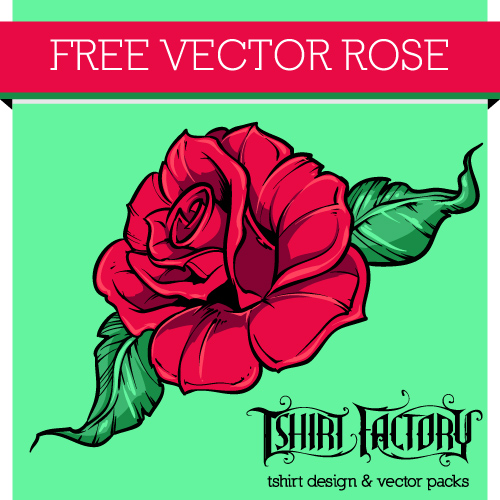 free vector rose