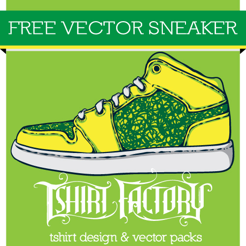 Free Vector Sneaker