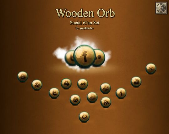 wooden orb