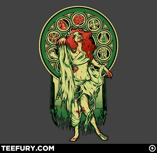 Inspiring graphics of the day - zombie t shirts