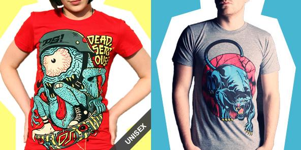 Death Shred impressive t shirt line