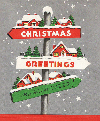 Christmas greetings card