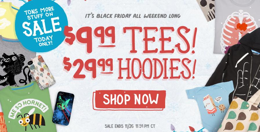 Best Deal - Threadless' Black Friday Sale !