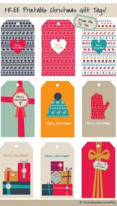 Free printable gift tags