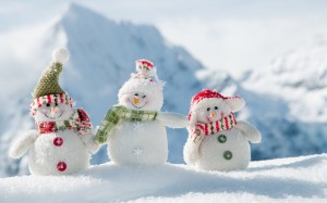 Winter snowmen