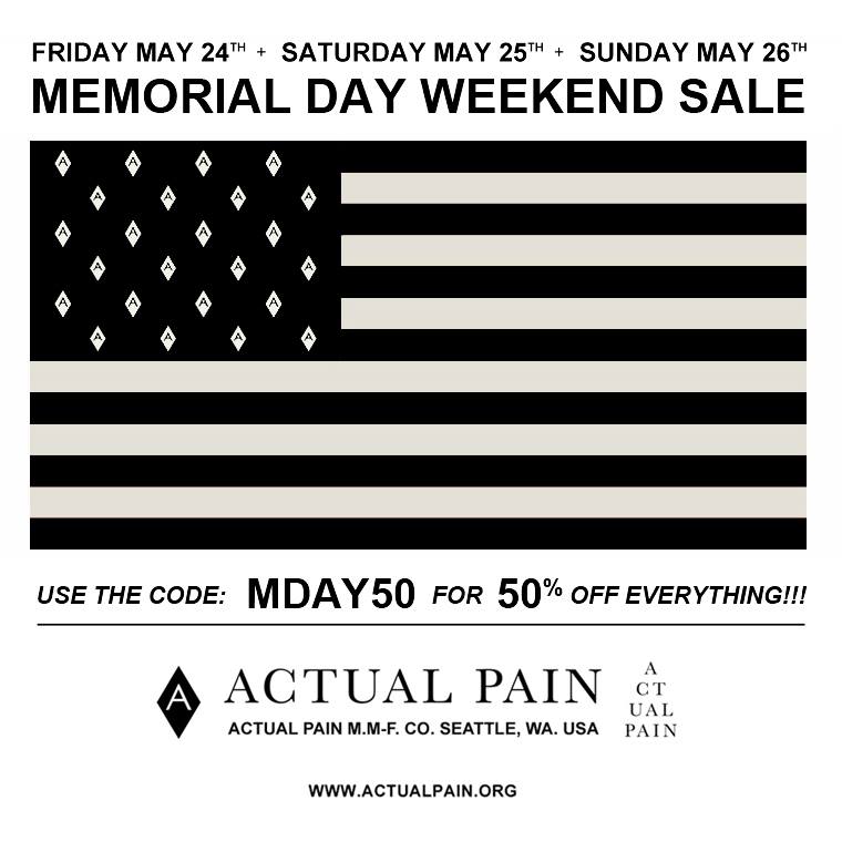 Memorial Day Sales