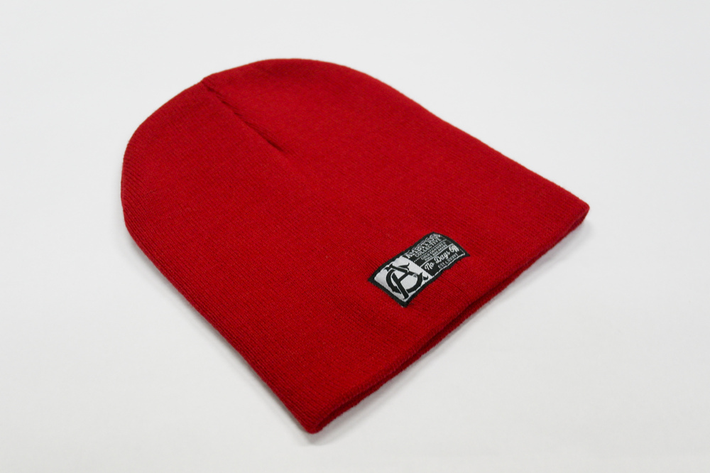 Red Short Beanie