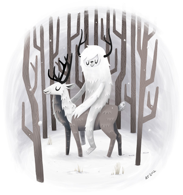 winter illustration