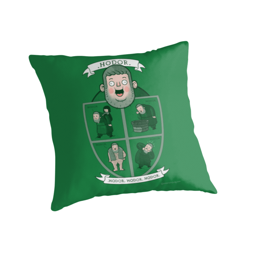 Hodor Pillow hodor design