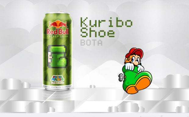 red bull design mario