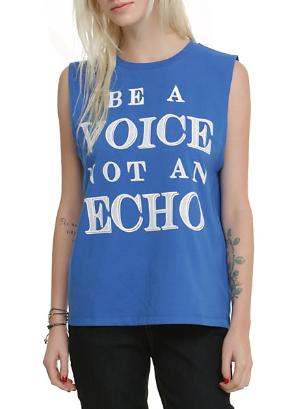 BE A VOICE NOT AN ECHO TEE