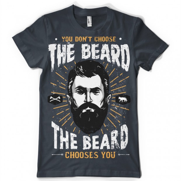 The-Beard-Choice-T-shirt-clip-art-14279