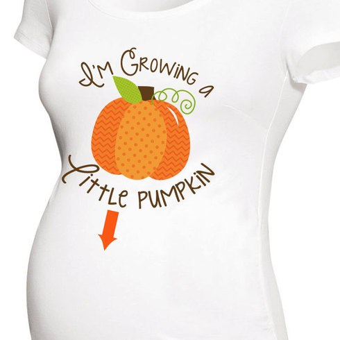 I'm growing a little pumpkin Zoey