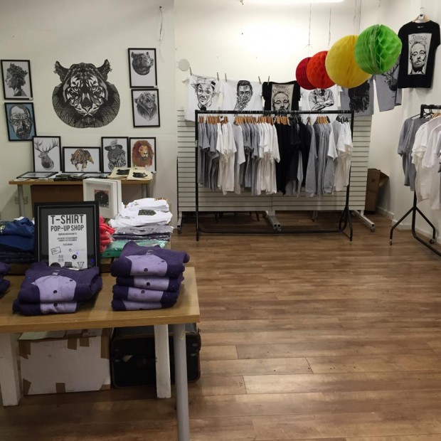 T-Shirt Pop Up Shop