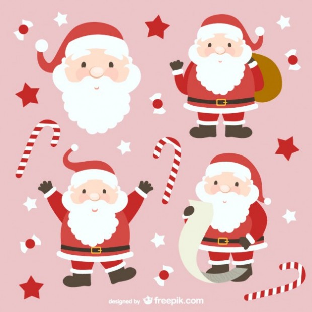 Santa Claus vectors