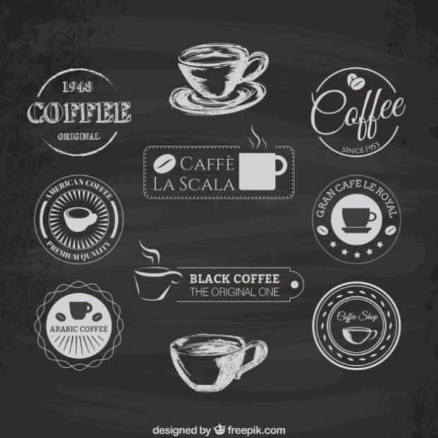 Coffee logos