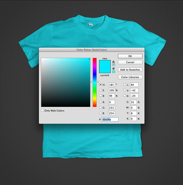 free t-shirt mockup