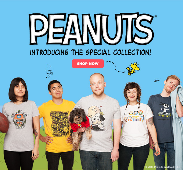 Peanuts t-shirt design