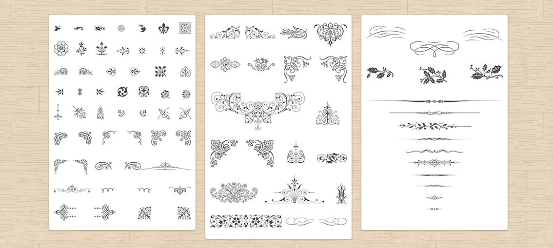 215 free vectors mega pack