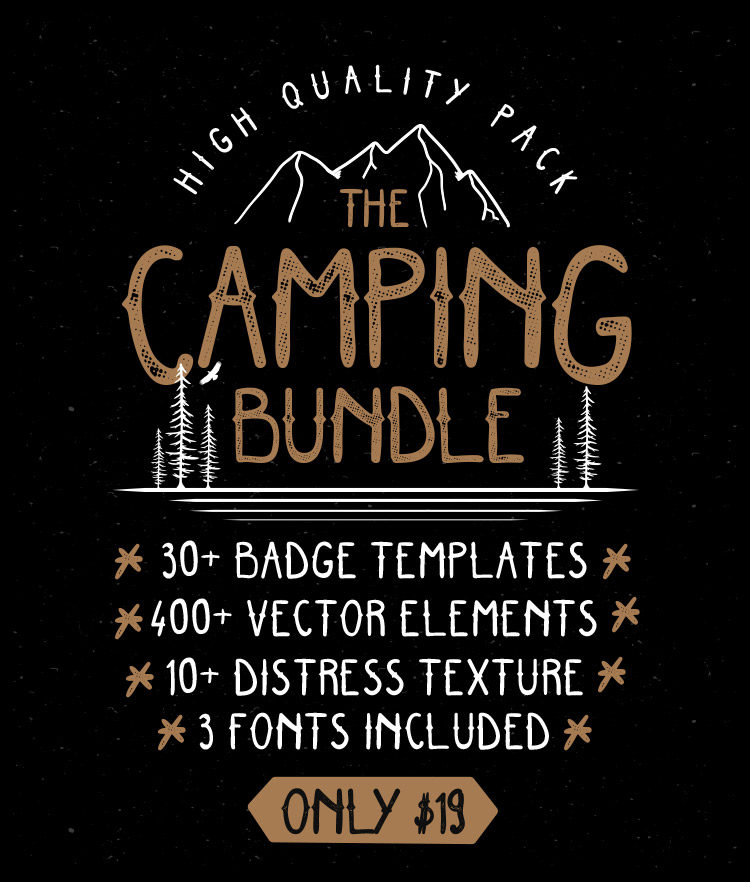 Camping graphic bundle