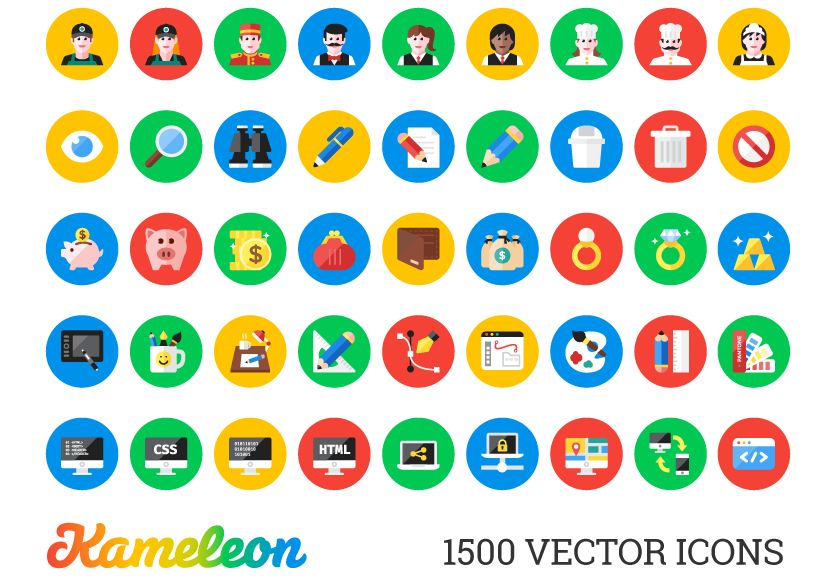 Vector icons