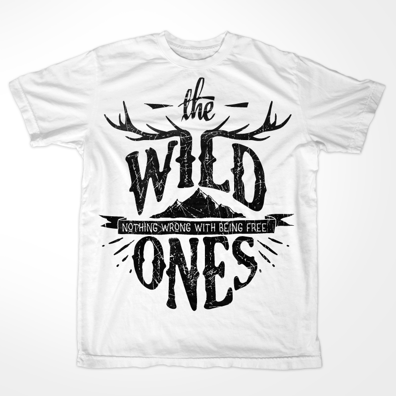 the-wild-ones-t-shirt-template-14201