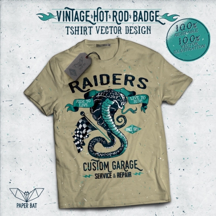 Vintage-Hot-Rod-Badge-04-T-shirt-design-18845