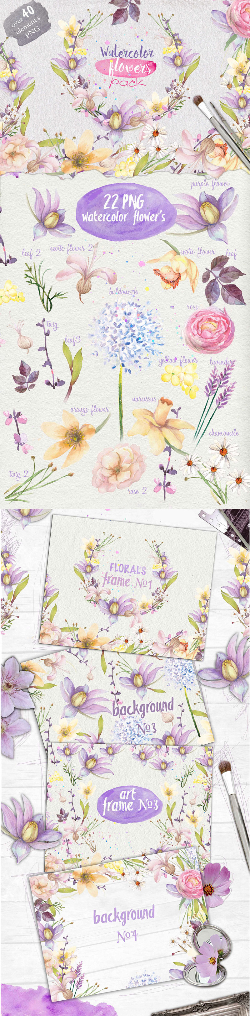 Watercolor-flowers-Pack