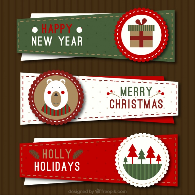 free Christmas banners