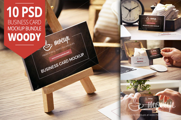 Business Cards Mockup CreativeMarket