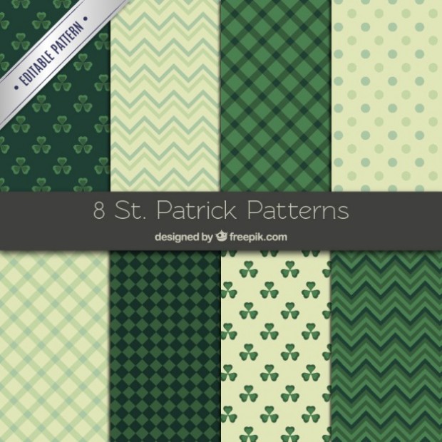 St Patrick patterns