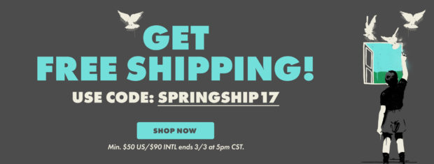 free shipping code