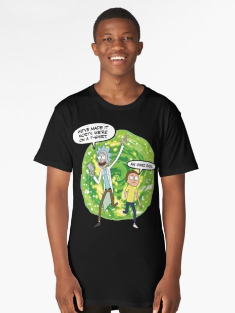 rick & morty t-shirts