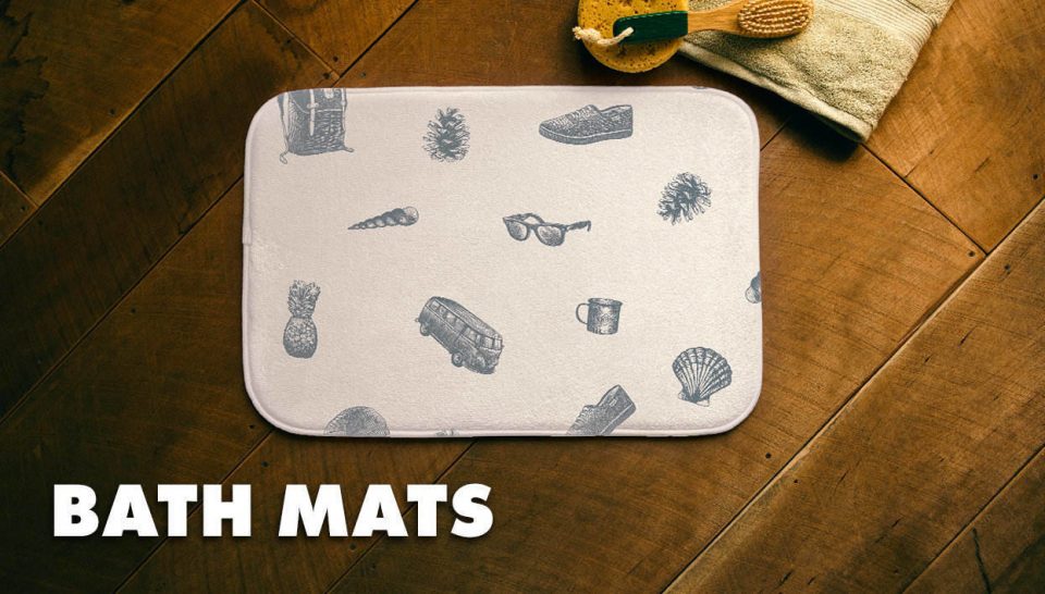 Threadless Bath Mats