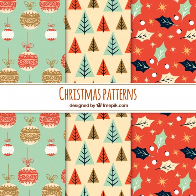 On the 3rd Day of Christmas: Free Printable Patterns | Tshirt-Factory Blog