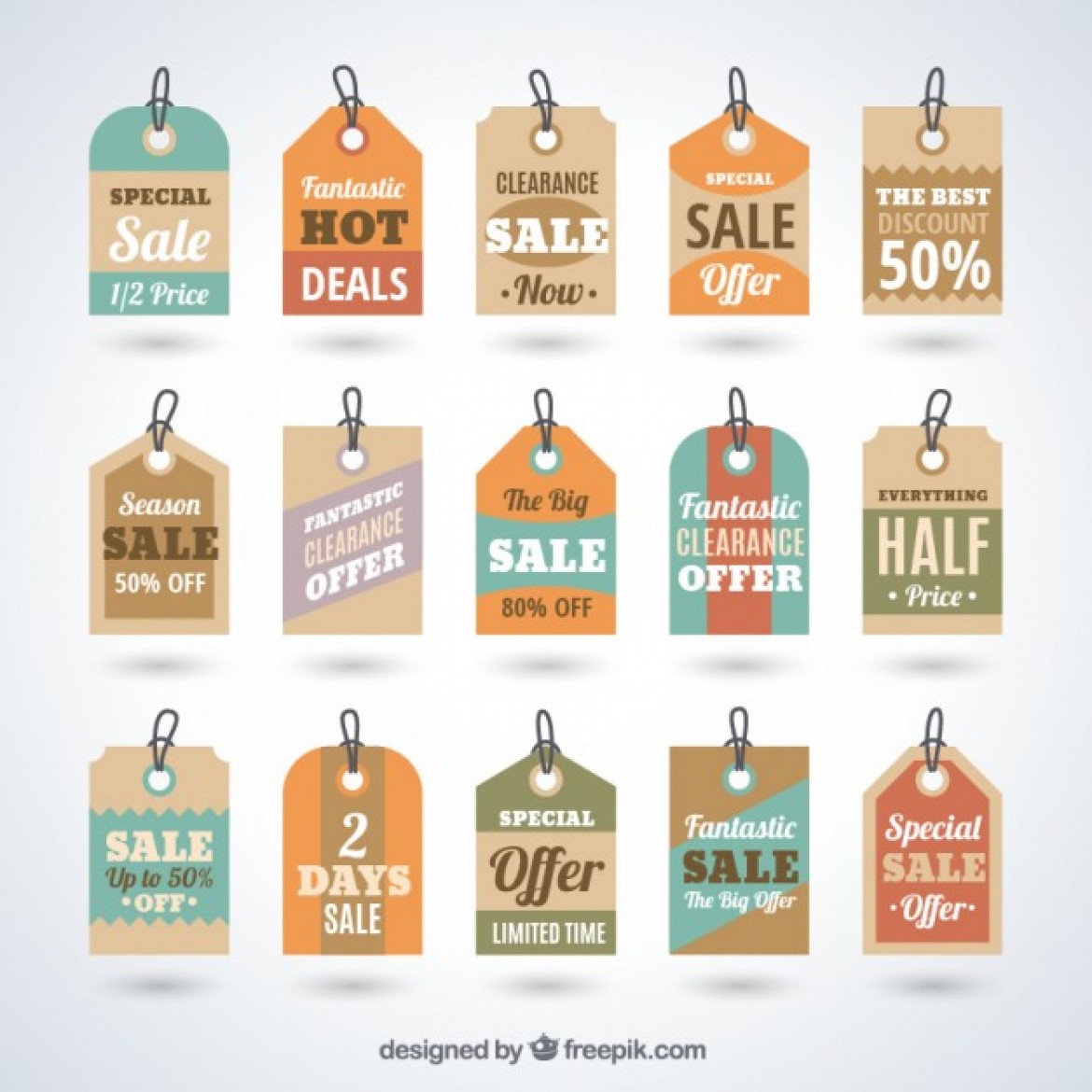 sale tags